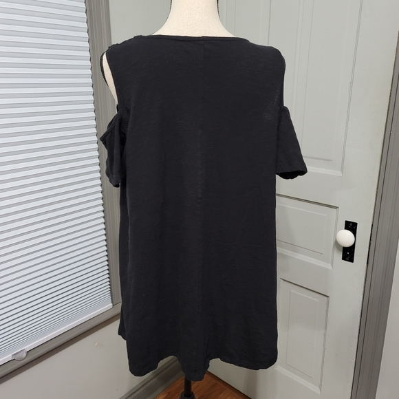 Lane Bryant Cold Shoulder Swing Tee - Picture 5 of 5